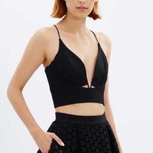 NWOT NICHOLAS Bandage V Wire Top Bratop